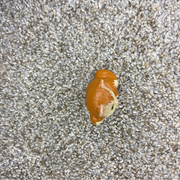 Vintage Mattel 1991 Courtney Pet Pals Kitty Figurine Raised Paw Brown and cream - Picture 7 of 7